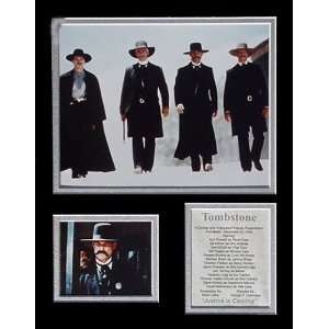  Tombstone Movie Picture Plaque Unframed