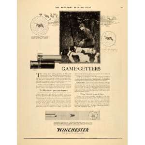  1919 Ad Winchester Game Getter Shell Bird Hunting Duck 