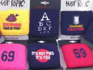 New Racy Wristbands from Body Rage & Hot Topic #JMISC  