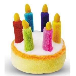  Plush Singing Birthday Cake Dog Toy: Pet Supplies