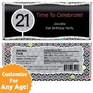  Birthday   Personalized Candy Bar Wrapper Birthday Party Favors: Toys