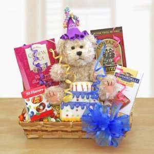 Birthday Celebration Gift Basket From California Delicious:  