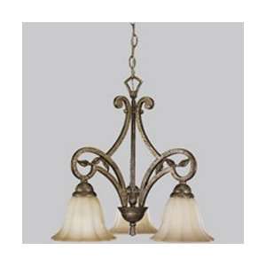  Progress Biscay Crackle Transitional Chandelier