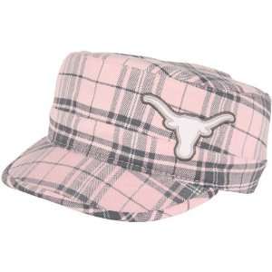   World Texas Longhorns Ladies Lady Metro Adjustable Military Hat   Pink