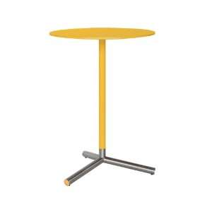 Sprout Bar Height Cafe Table in Yellow by Blu Dot 