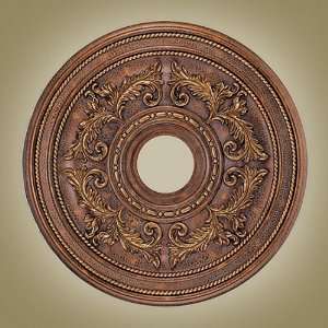  Crackled Greek Bronze 22 Decorative Ceiling Medallion 