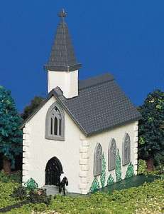 PLASTICVILLE N GAUGE BUILT UP Country Church No. 45815  