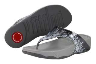 FITFLOP ELECTRA STRATA PALLADIUM 128 119 SLIPPERS WOBBLEBOARD SANDALS 