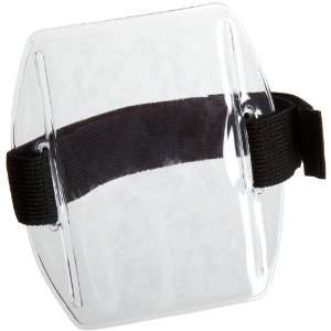 Menda 35062 Arm Badge Holder with Black Band, 2 3/8 Width x 3 3/8 