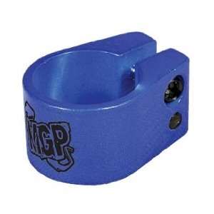  Madd Gear Double Clamp   Blue: Sports & Outdoors