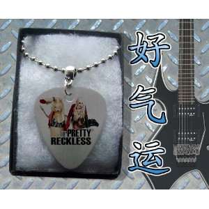  Pretty Reckless Metal Guitar Pick Necklace Boxed 