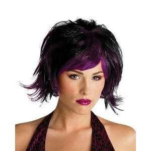  Razor Pixie Wig Black/Purple 