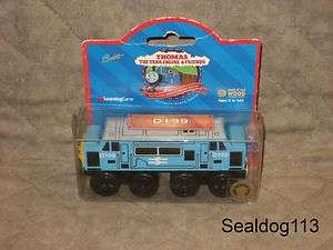 RARE Thomas Wooden Railway Brown Label Flat Top 1999 D199 New In Box