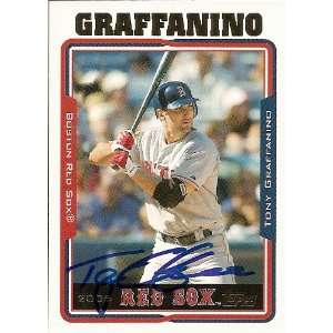   Graffanino Signed Boston Red Sox 2005 Topps Card