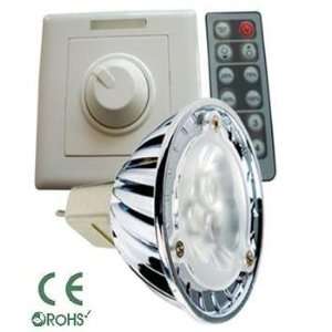   LED Bulb with Dimmer and Remote Control, Pure White