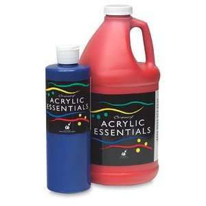  Chromacryl Acrylic Essentials   Black, Half Gallon Office 