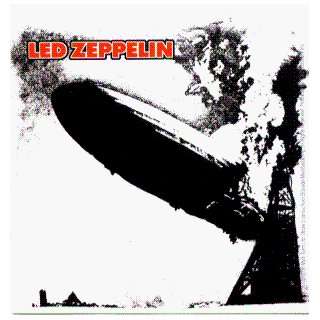    Led Zeppelin   Crashing Blimp Logo   Sticker / Decal: Automotive