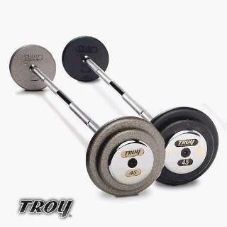   Pro Style Commercial Grade Gray Pro Style Curl Barbell   80 Pounds