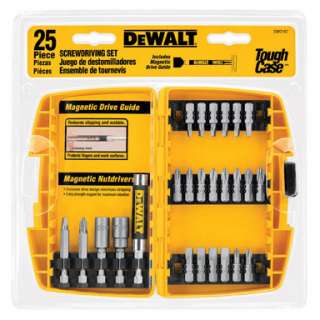 DeWALT DW2167 Screwdriver Drill Driver Bit Set 25 piece  
