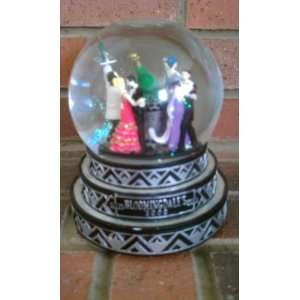   2000 Musical Spinning Snow Globe  New Year 