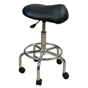   Saddle Stool with Footrest Color: Blue grass: Health & Personal Care