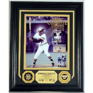  Roberto Clemente Gold Coin Photo Mint