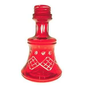  Curved Red Replacement Vase For Hookah (KS026): Everything 