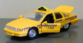 1991 Chevrolet Caprice Dicast Model Taxi Car 1:38  