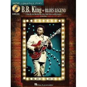  B.B. King   Blues Legend   Signature Licks Guitar   Book 