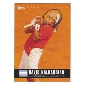  David Nalbandian Tennis Card