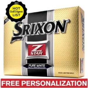  Srixon Mens Z Star Golf Balls 2011   12 pack 