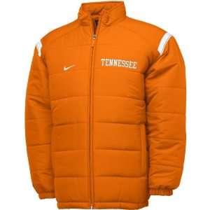 Nike Tennessee Volunteers Orange Conference Filled Jacket  