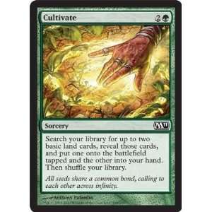    Magic the Gathering   Cultivate   Magic 2011   Foil Toys & Games