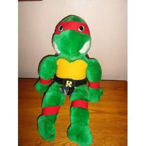  Teenage Mutant Ninja Turtles Raphael Plush 24 Tall 1990 