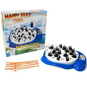   By Pressman Toy Happy Feet 2   Lets Go Fishin Game: Everything Else