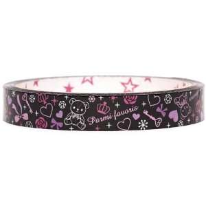  cute Sticky Tape with teddybear ribbon heart crown Toys 