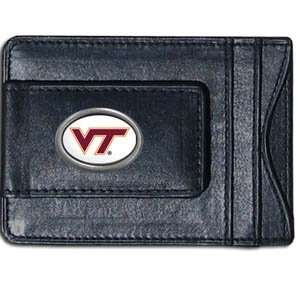  Virginia Tech Logo Credit Card/Money Clip Holder Sports 