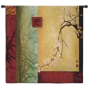  Spring Chorus Large 53 Square Wall Hanging Tapestry: Home 