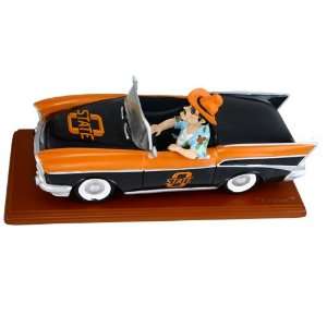    Oklahoma State Cowboys Cruisin Chevy Figurine: Sports & Outdoors