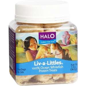  HALO Pets Liv a Littles Cod Fish Treats 1.2oz( Eight Pack 