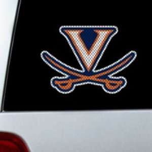 Virginia Cavaliers Die Cut Window Film   Large: Sports 