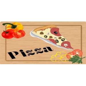  3x6 Vinyl Banner   Food Pizza 