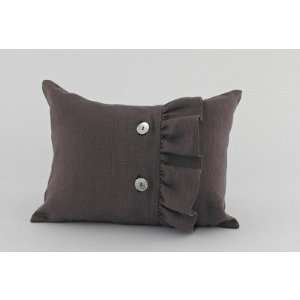   Heritage Style Plum Tuscany Linen Boudoir Sham