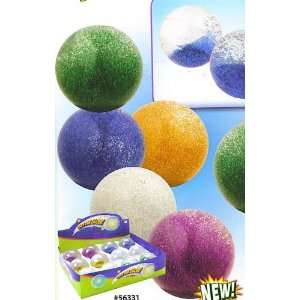  2 1/4 Glitter Bouncing Ball (Colors Vary) Toys & Games