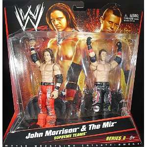  THE MIZ & JOHN MORRISON   MATTEL 2 PACKS 2 WWE TOY 