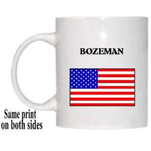  US Flag   Bozeman, Montana (MT) Mug 