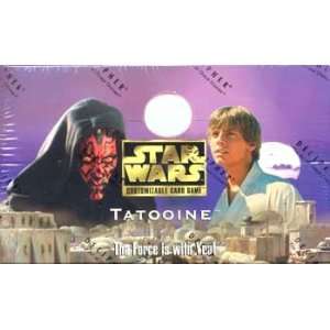   : Star Wars Customizable Card Game Tatooine Booster Box: Toys & Games