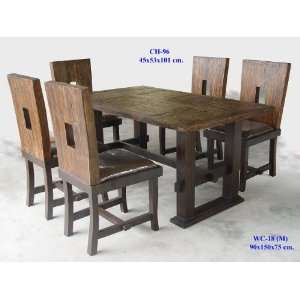   or Teak Wood Dinning room set Custom Sizes Available: Home & Kitchen