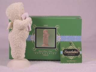 Dept 56 Snowbabies God Bless You Retired 2007 NIB  