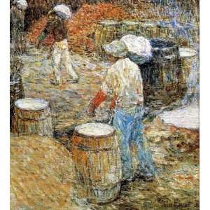 Hand Made Oil Reproduction   Frederick Childe Hassam   24 x 26 inches 